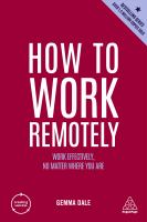 How_to_work_remotely
