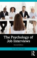The_psychology_of_job_interviews