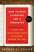 How_to_read_literature_like_a_professor