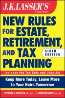 J_K__Lasser_s_new_rules_for_estate__retirement_and_tax_planning